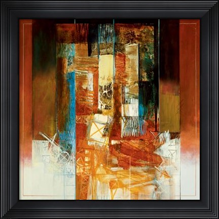 Framed I Riflessi Del Vento Print