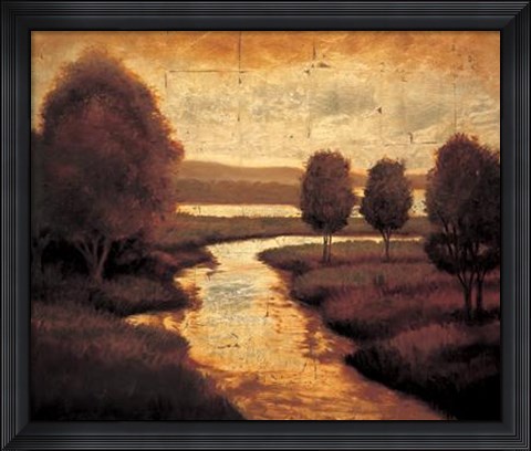 Framed Water&#39;s Edge II Print