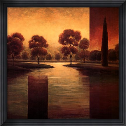 Framed Break Of Dawn II Print