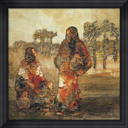 Framed Oasis II Print