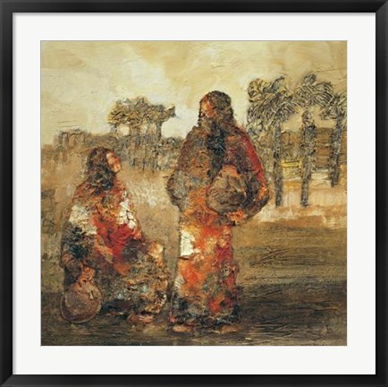 Framed Oasis II Print