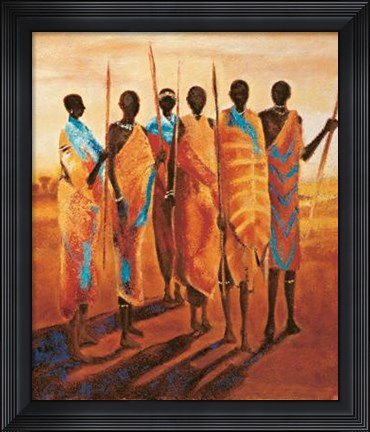 Framed Les Gardiens De La Terre Print
