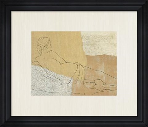 Framed Female Figure III Print