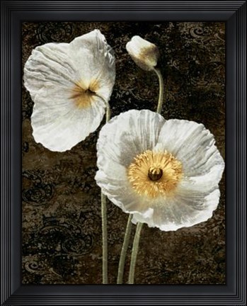 Framed Poppies I Print