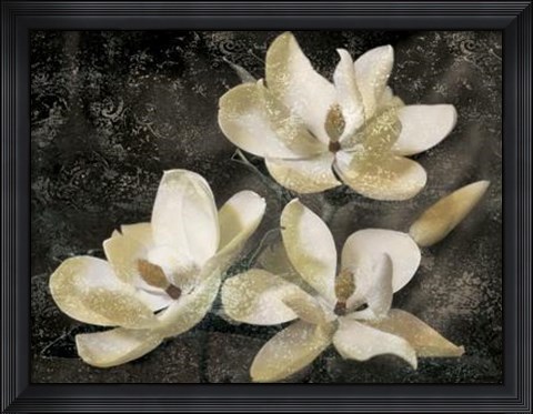 Framed Magnolia Tree Print