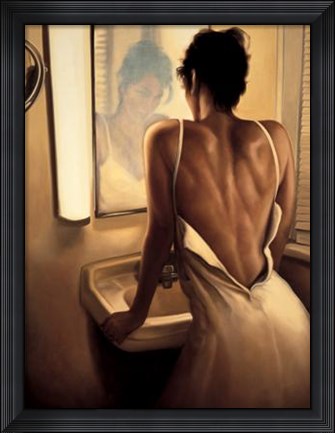Framed Heart Of Matter Print