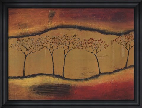 Framed Torn Through II Print