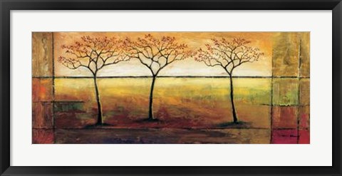 Framed Life Line I Print