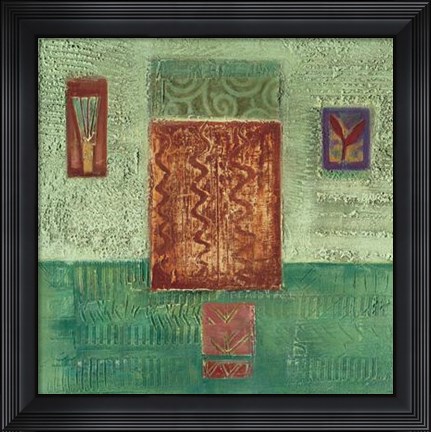 Framed Orientamenti II Print
