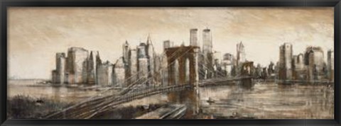 Framed New York, New York Print