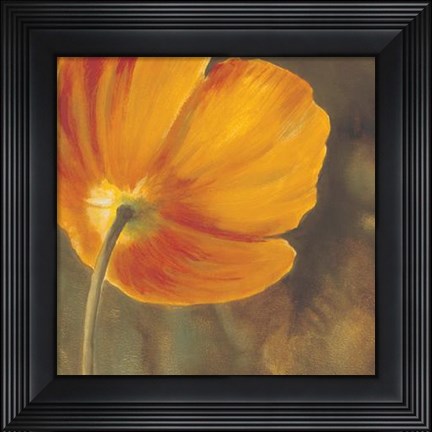 Framed Coquelicots Dans Le Soleil III Print