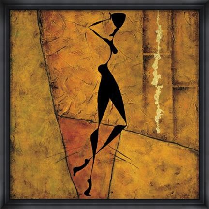 Framed Voleva Sola Andare Print