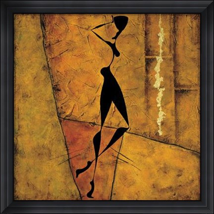 Framed Voleva Sola Andare Print