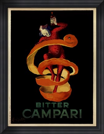 Framed Bitter Campari Print