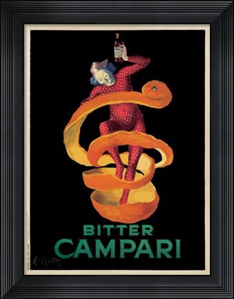 Framed Bitter Campari Print