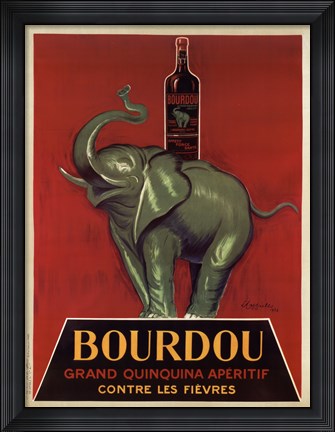 Framed Bourdou Print