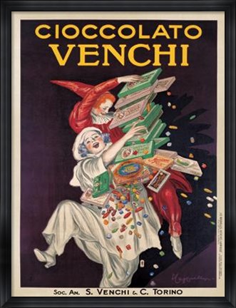 Framed Cioccolato Venchi Print