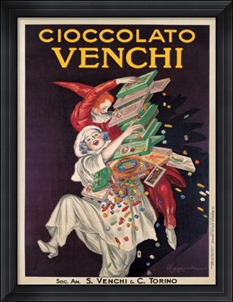 Framed Cioccolato Venchi Print