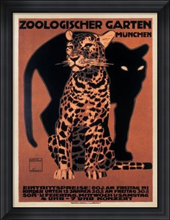 Framed Zoologischer Garten, 1912 Print