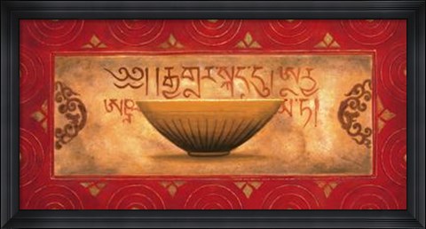 Framed Tibetan Panel Print