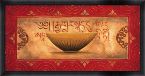 Framed Tibetan Panel Print