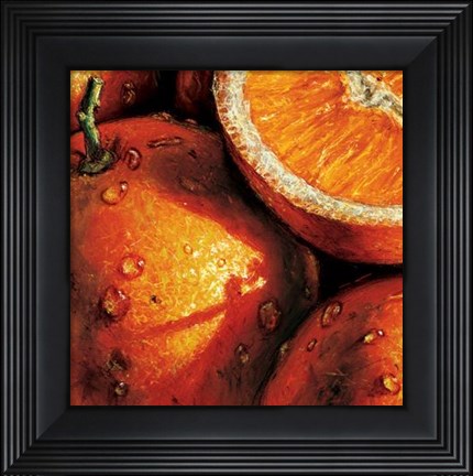 Framed Oranges Print