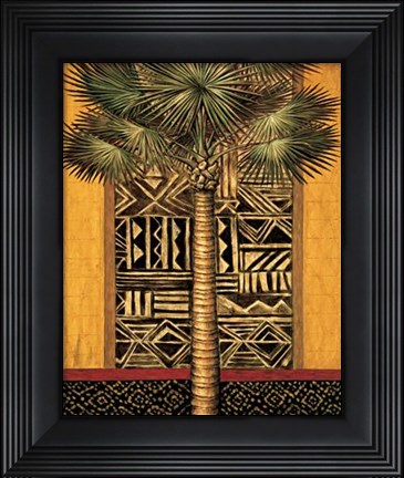 Framed African Evening I Print