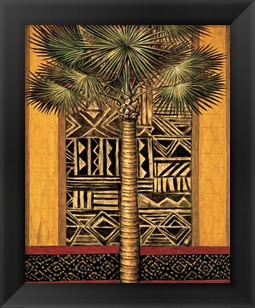 Framed African Evening I Print