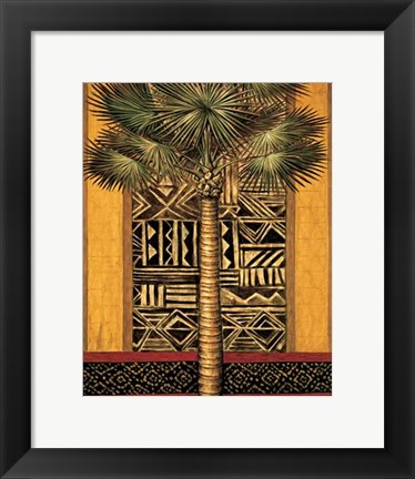 Framed African Evening I Print