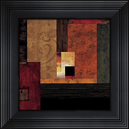 Framed Moment Of Truth I Print