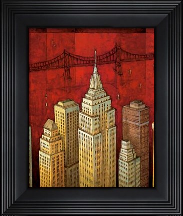 Framed Nyc I Print