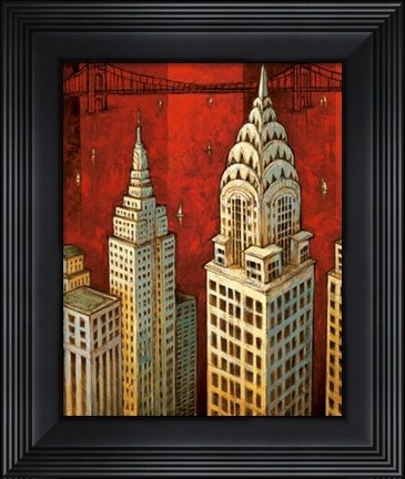Framed Nyc II Print