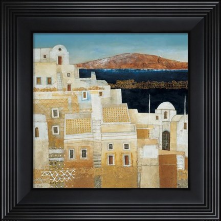 Framed Oia Print