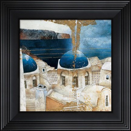 Framed Graffio Di Luce Print