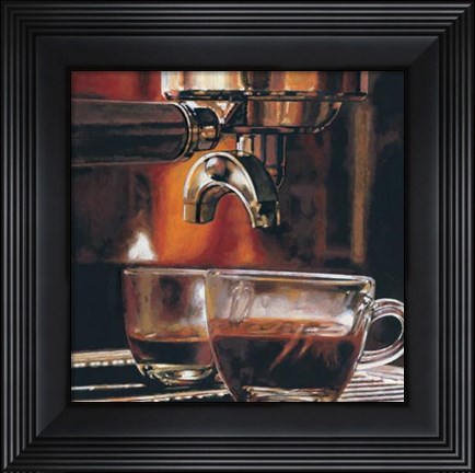 Framed Espresso Italiano Print