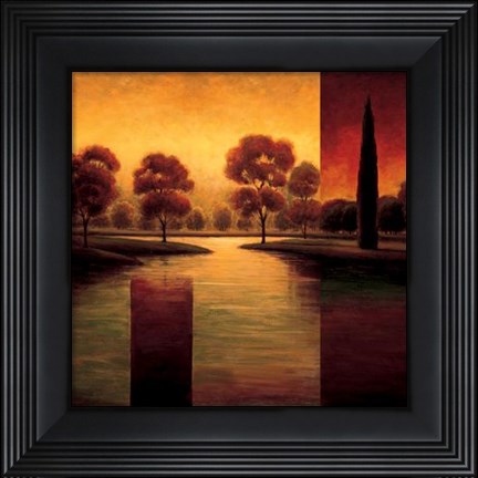 Framed Break Of Dawn II Print