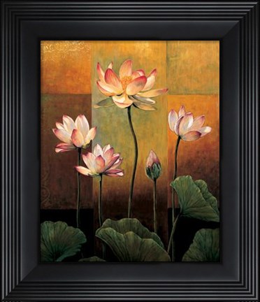 Framed Lotus Print