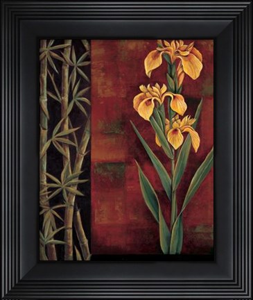 Framed Yellow Iris Print