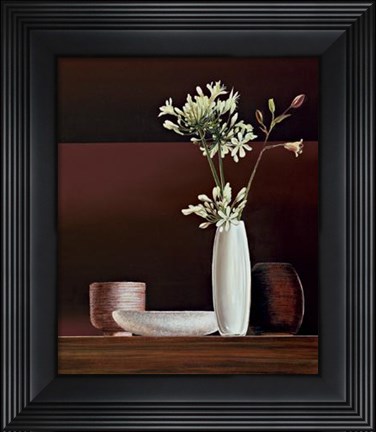 Framed Ikebana II Print