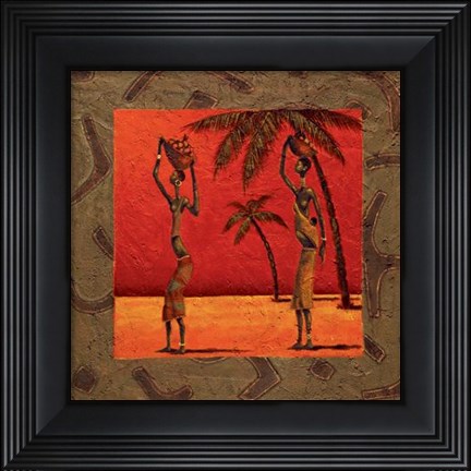 Framed Sun Tribe II Print