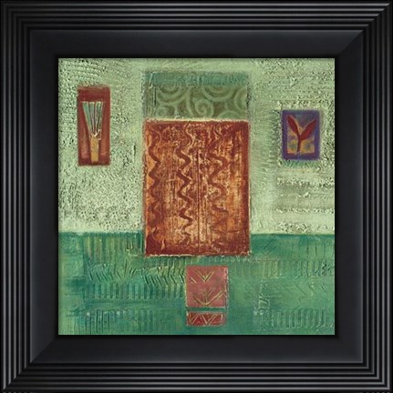 Framed Orientamenti II Print