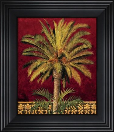 Framed Canary Palm Print