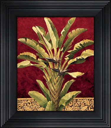 Framed Traveler&#39;s Palm Print