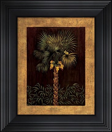 Framed Tropical Paradise I Print