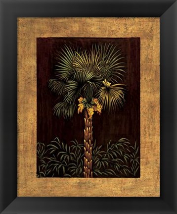 Framed Tropical Paradise I Print