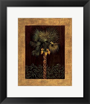 Framed Tropical Paradise I Print