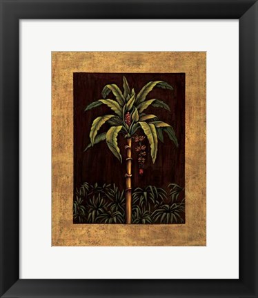 Framed Tropical Paradise II Print