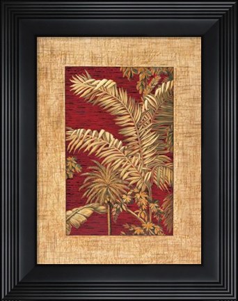 Framed Tropical I Print