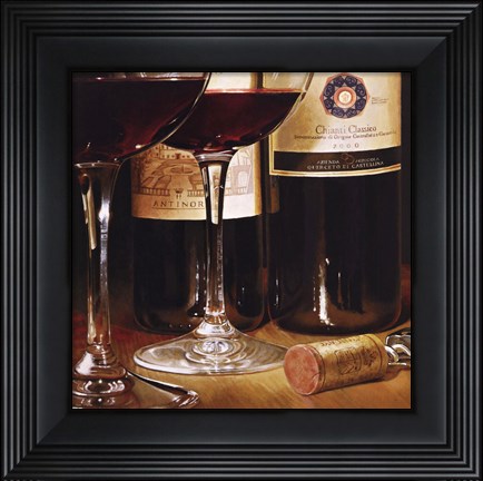 Framed Chianti Classico Print