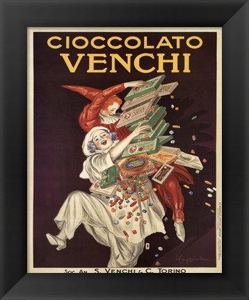 Framed Cioccolato Venchi Print